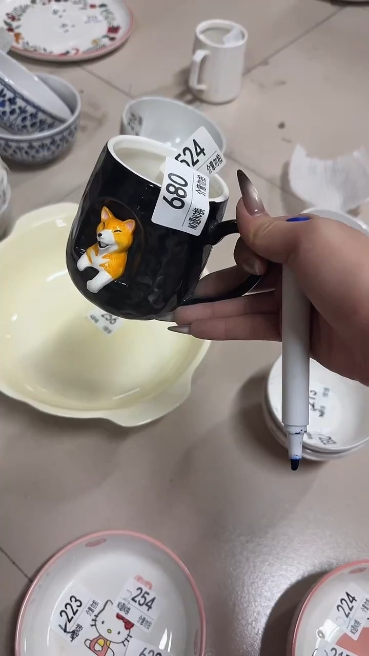 陶瓷手柄款微瑕四单包邮680