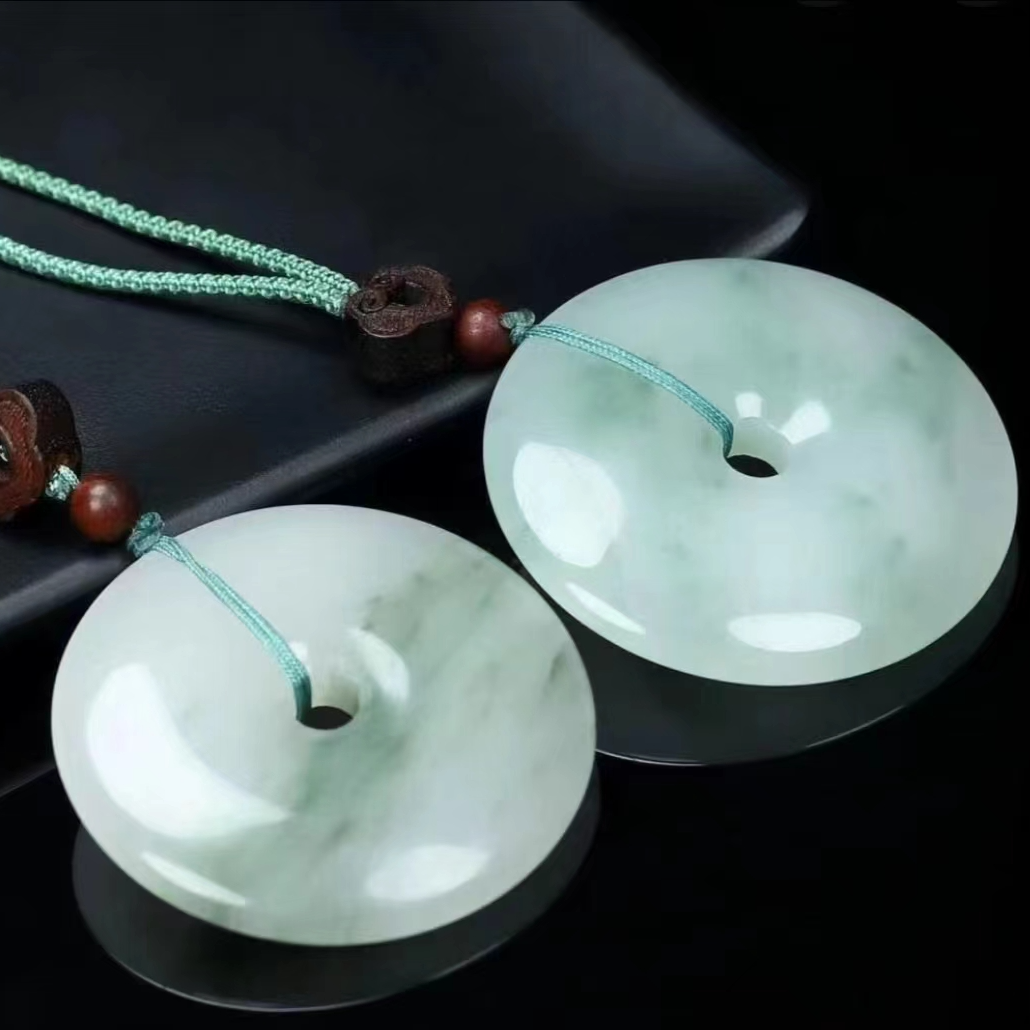 翡翠平安扣定金链接