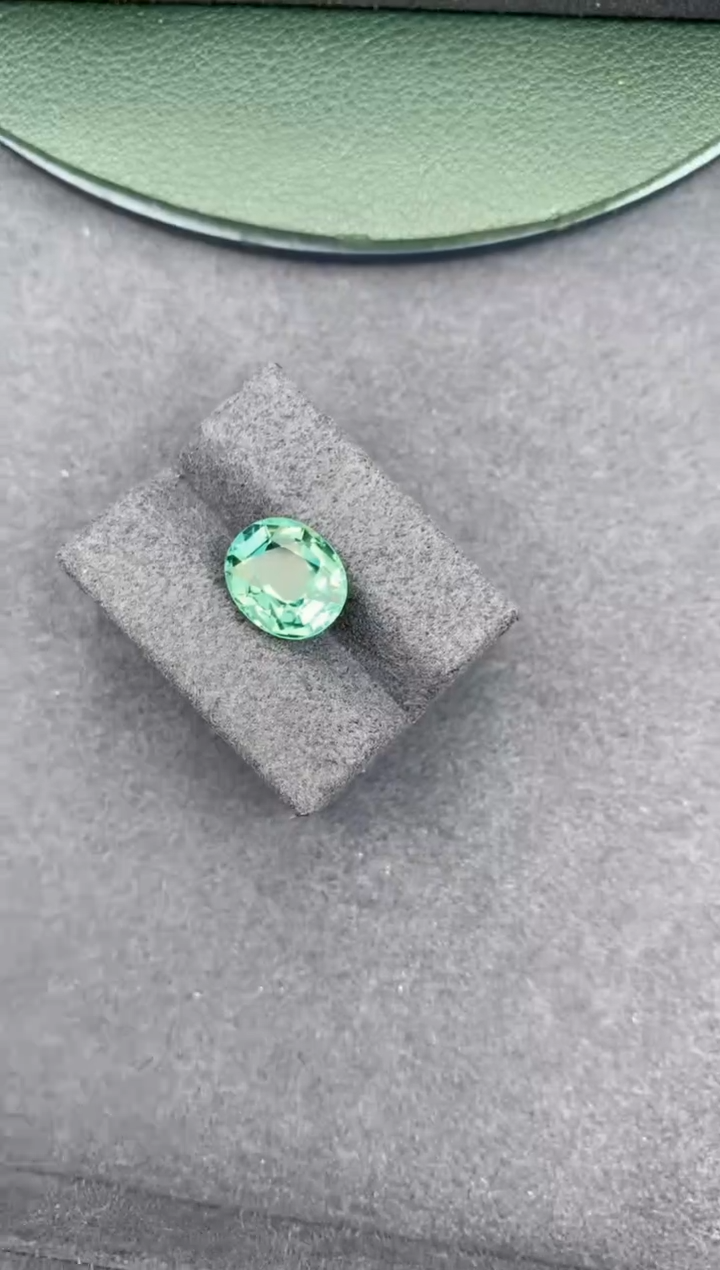 【闪购商品】碧玺裸石未镶嵌3ct 蓝绿碧玺
