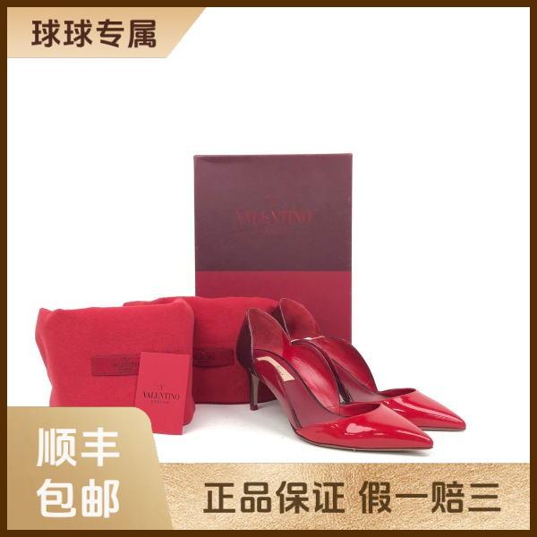 妃鱼/华伦天奴/高跟鞋/95新/琰三23