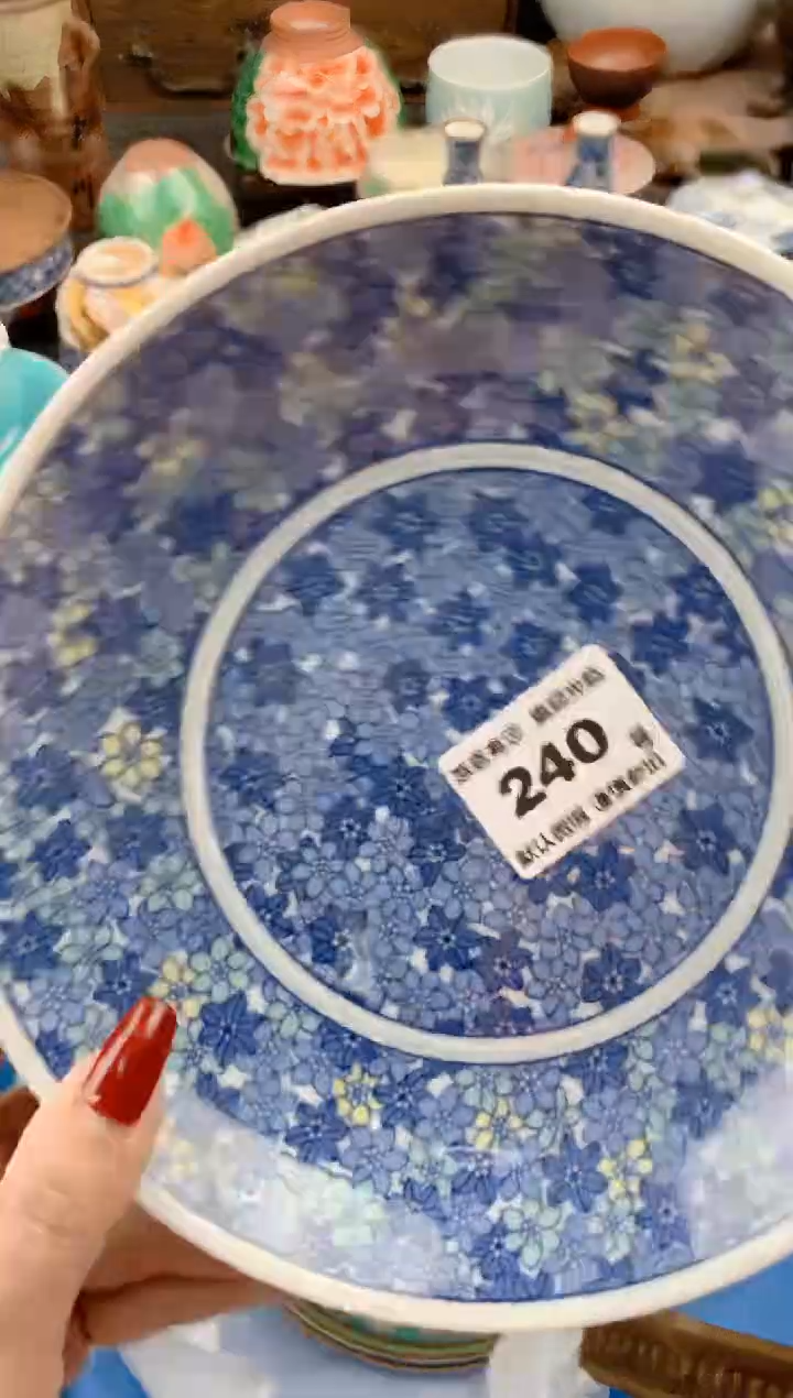 【闪购商品】瓷片240号九姑娘工艺品瓷器