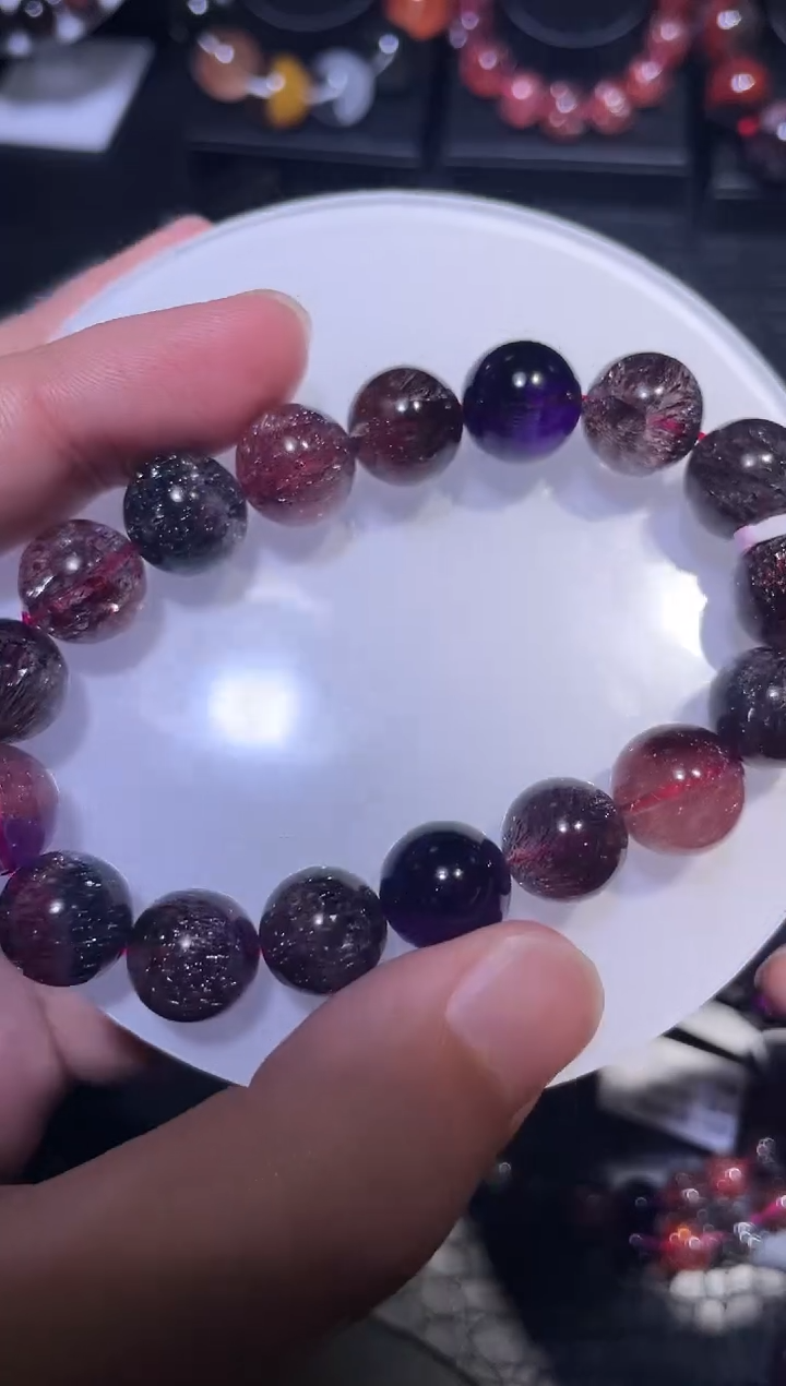 【闪购商品】水晶手链未镶嵌超七单圈A12（多样性发其一）