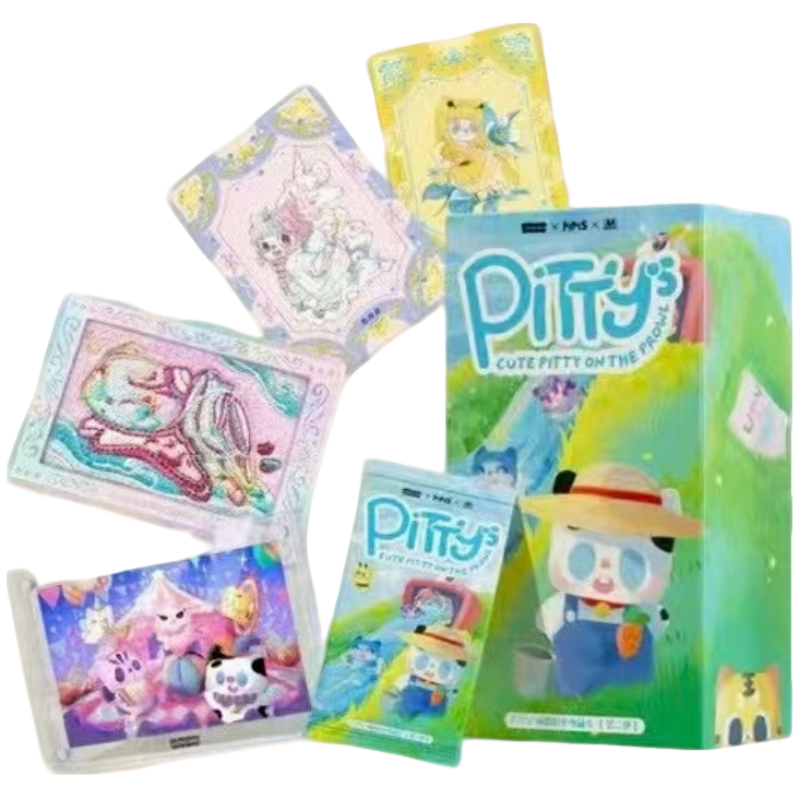 【叠叠】LOOKCARD卢卡卡《Pitty喵影时光》第二弹收藏卡牌（代拆）