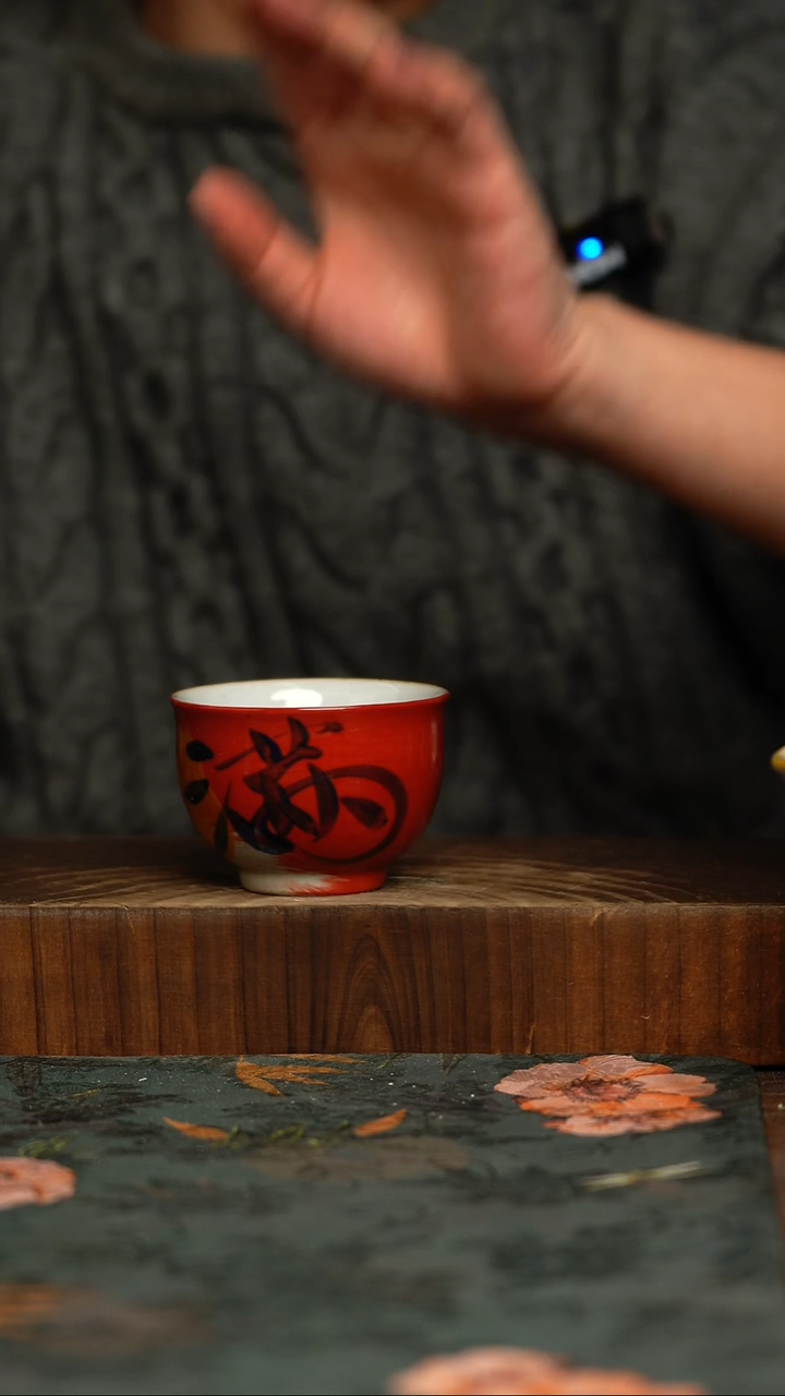 瓷片釉下彩手工手绘同款陶器