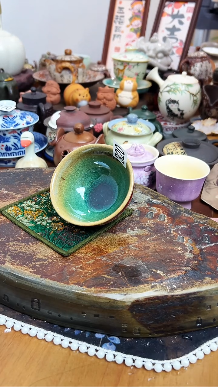 【 茶瓷物语】柴烧杯320