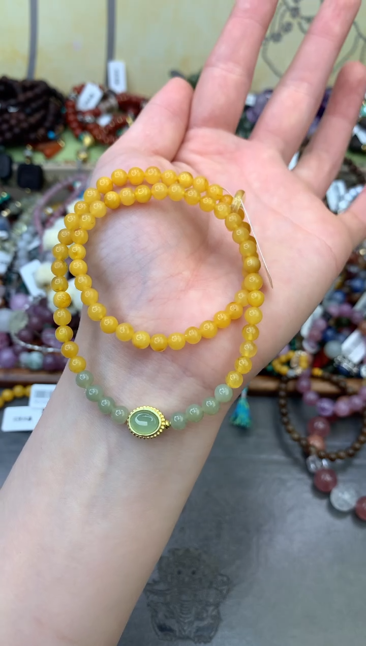 未镶嵌琥珀手饰228