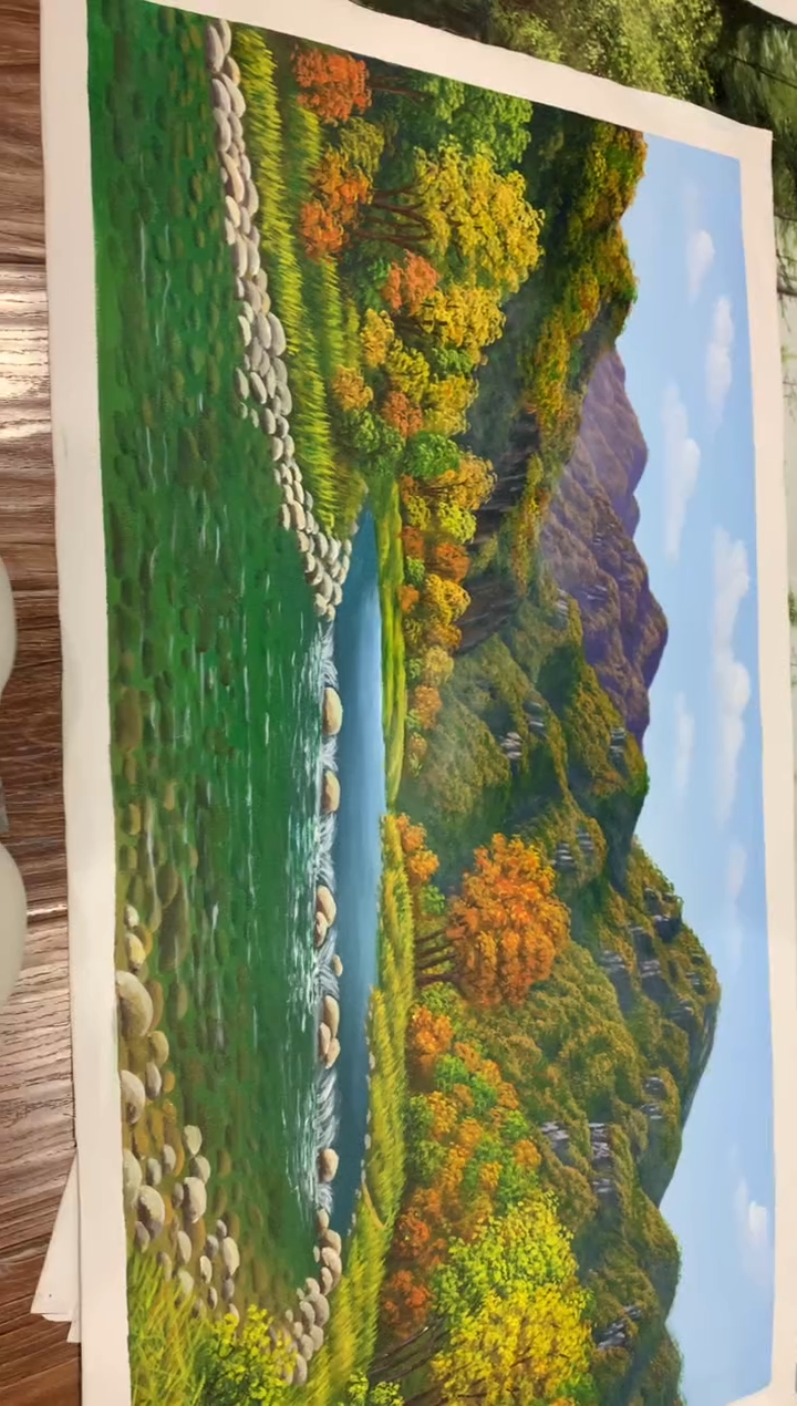 油画纯手绘油画 画芯