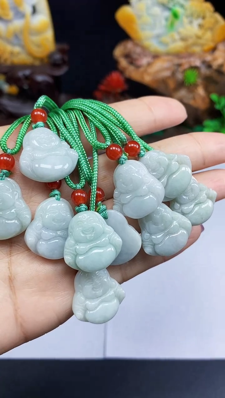 【闪购商品】翡翠颈饰未镶嵌翡翠A货多样发