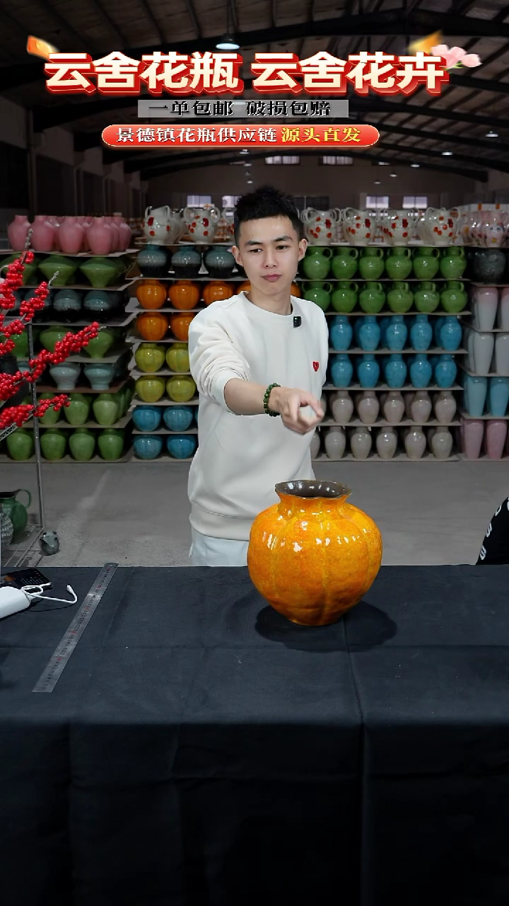 陶瓷景德镇陶瓷花瓶