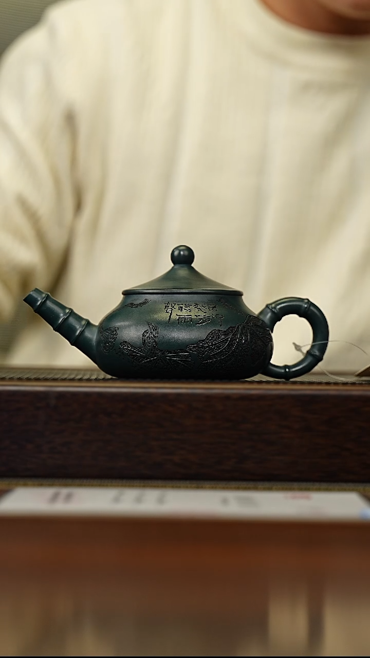茶壶紫砂宜兴原矿 手工 紫砂壶容量220CC