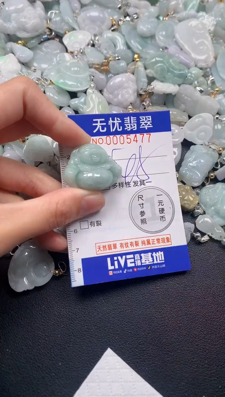 颈饰未镶嵌翡翠5477