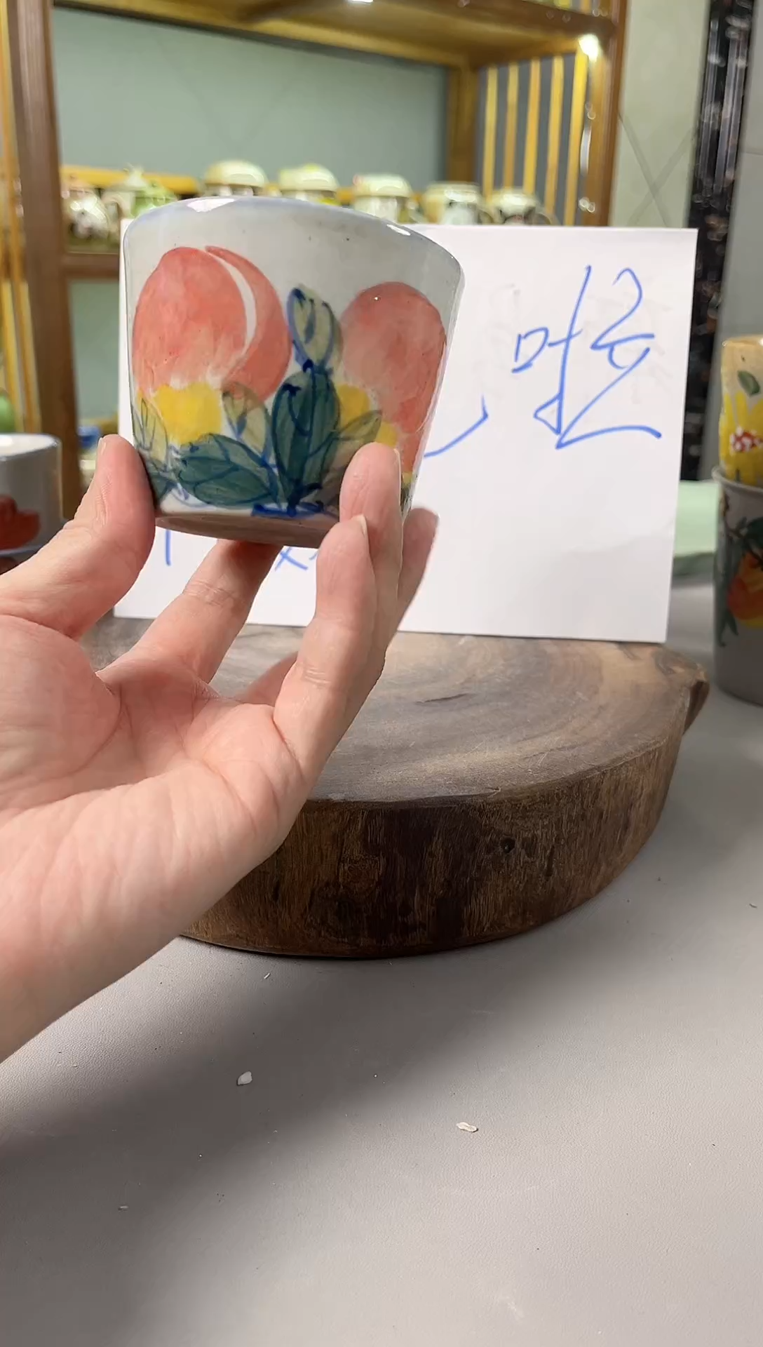 【闪购商品】瓷片景德镇手绘高温釉下彩