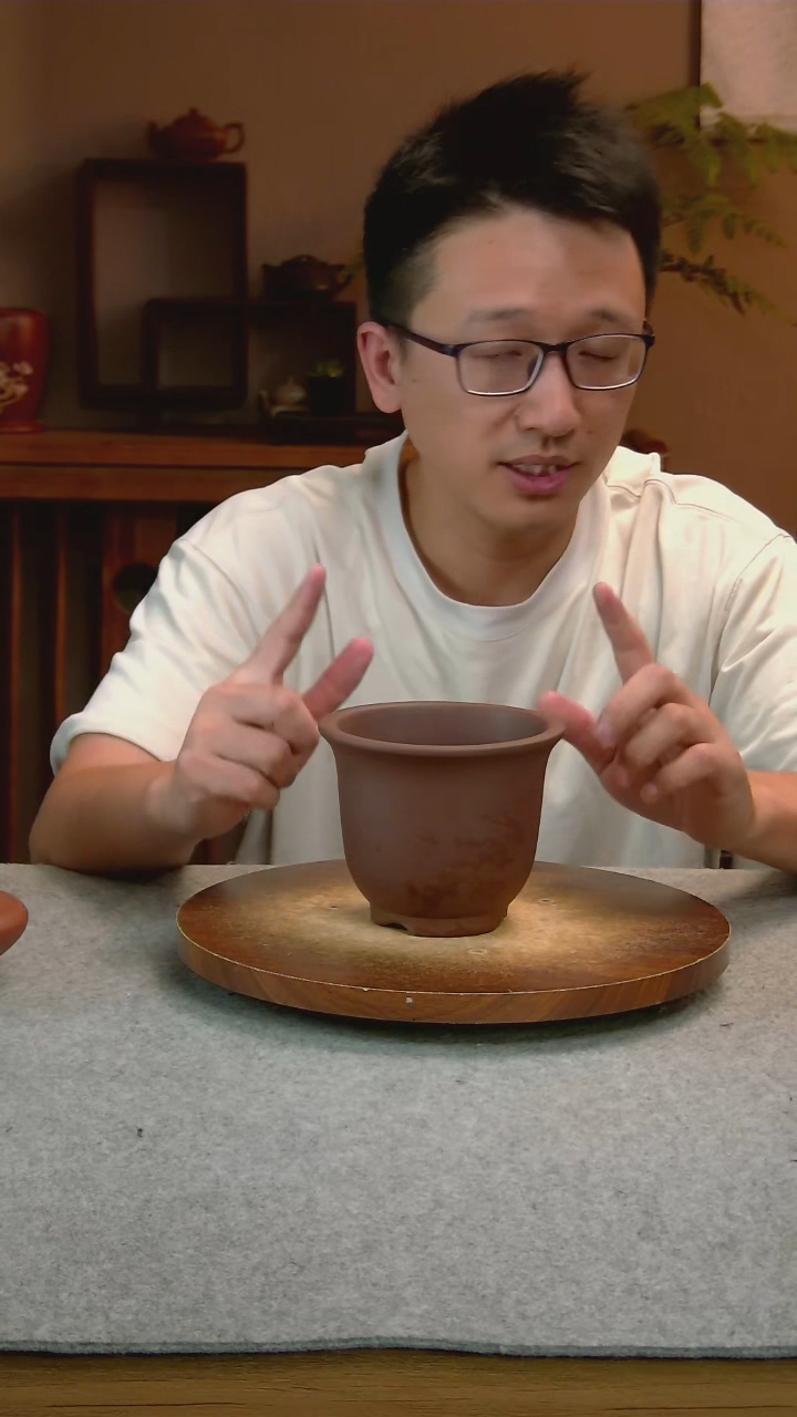 E1艾砂宜兴紫砂花盆