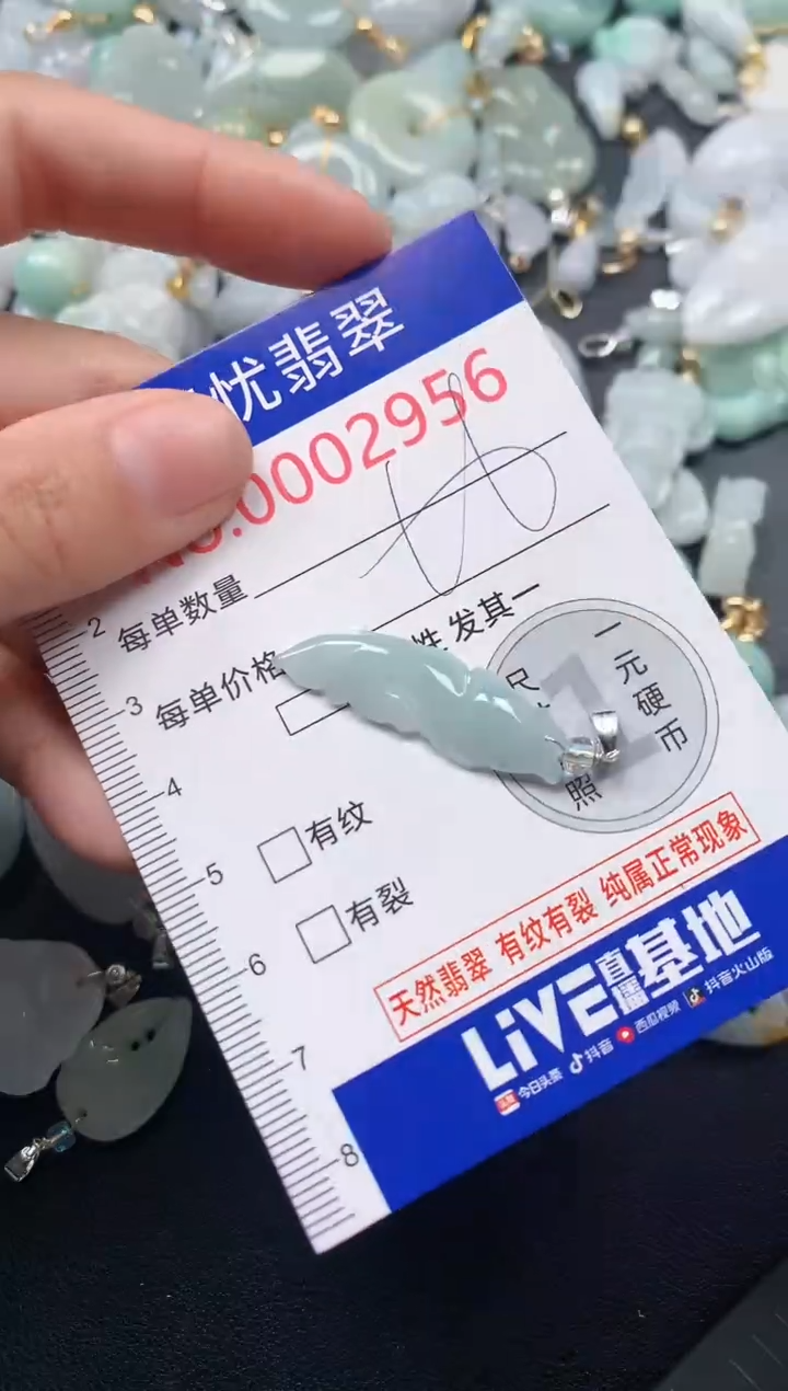 颈饰未镶嵌翡翠2956