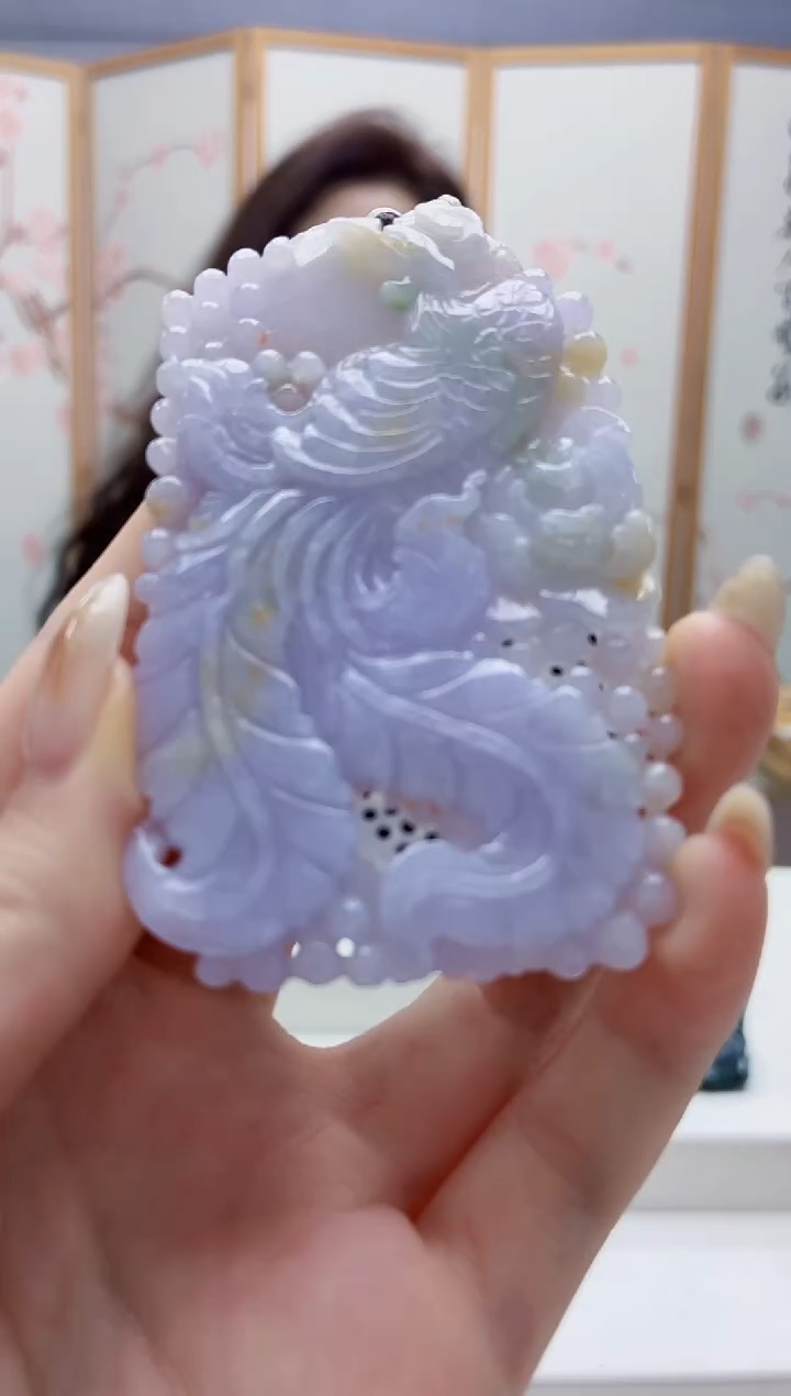 未镶嵌定制翡翠4829jw-毛货挂件43