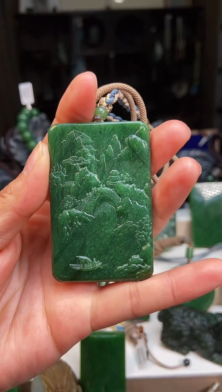 【闪购商品】和田玉挂件未镶嵌1