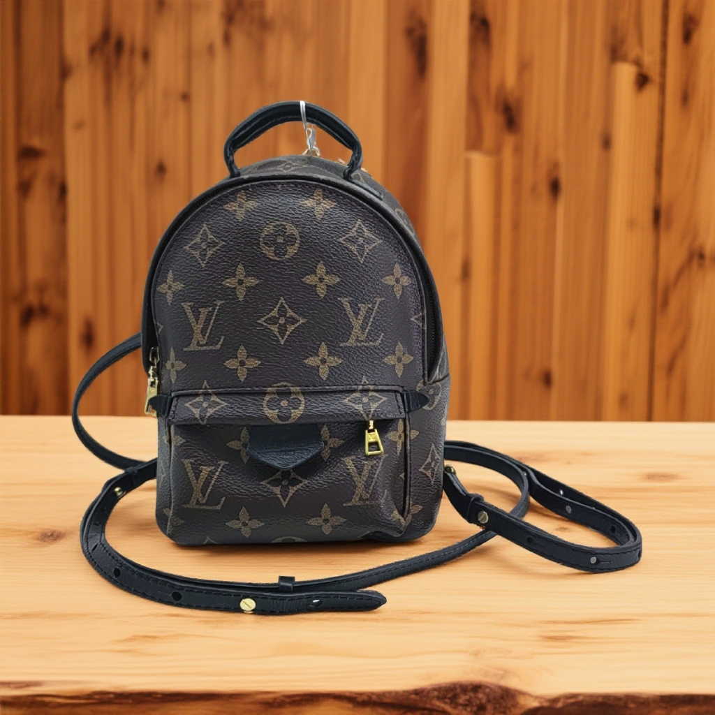95新 LouisVuitton/路易威登  老花迷你双肩 1782 4695 