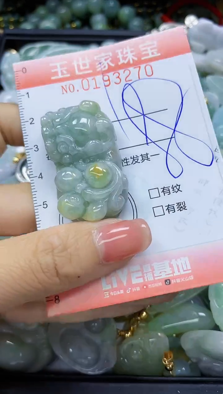 【闪购商品】翡翠颈饰未镶嵌闪购商品00193270