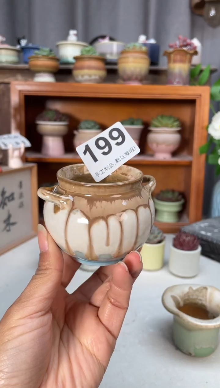 瓷片Y****吧福利199知木小芳花盆编号