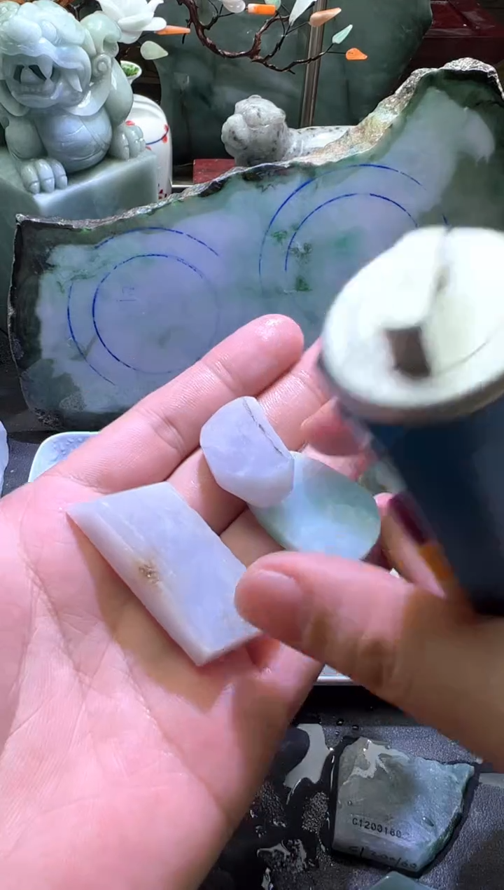 未镶嵌挂件翡翠天然缅甸翡翠A货
