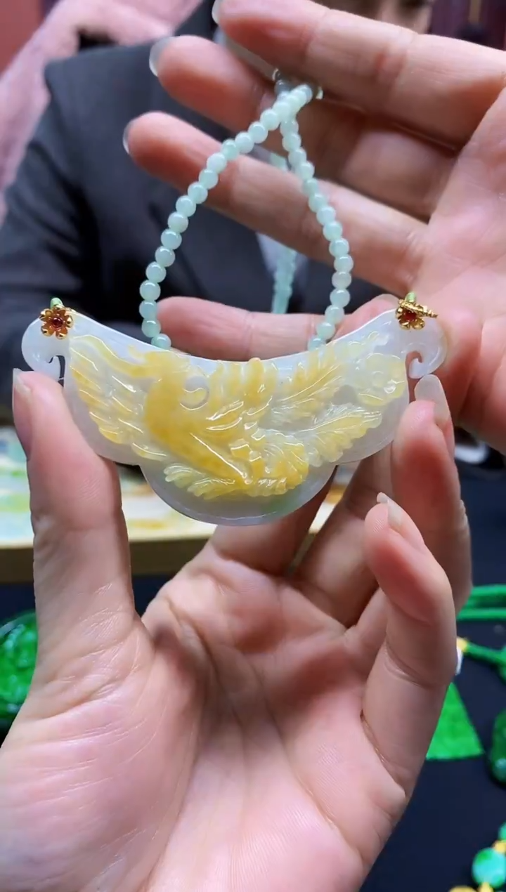 颈饰未镶嵌翡翠翡翠吊坠