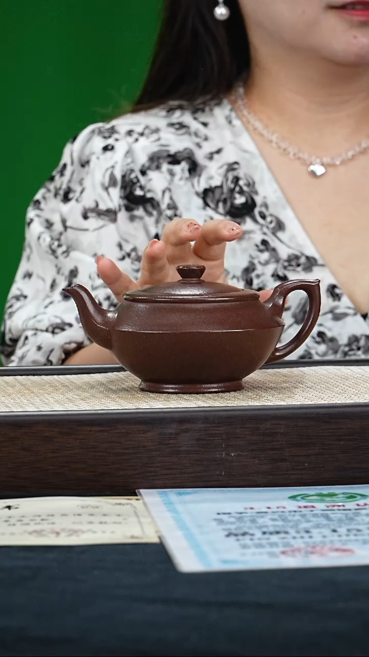 茶壶紫砂CY汉云 红皮龙380cc-盖杯