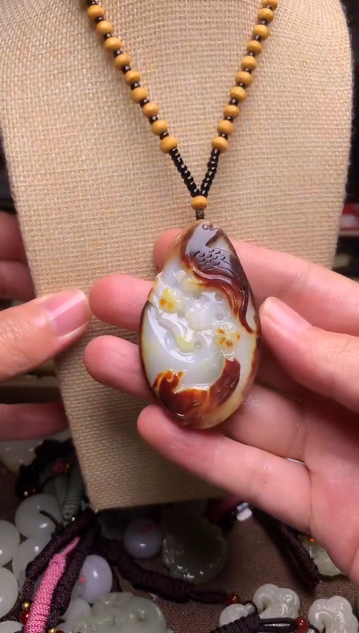 颈饰未镶嵌和田玉新疆料青海料清水和田玉吊坠