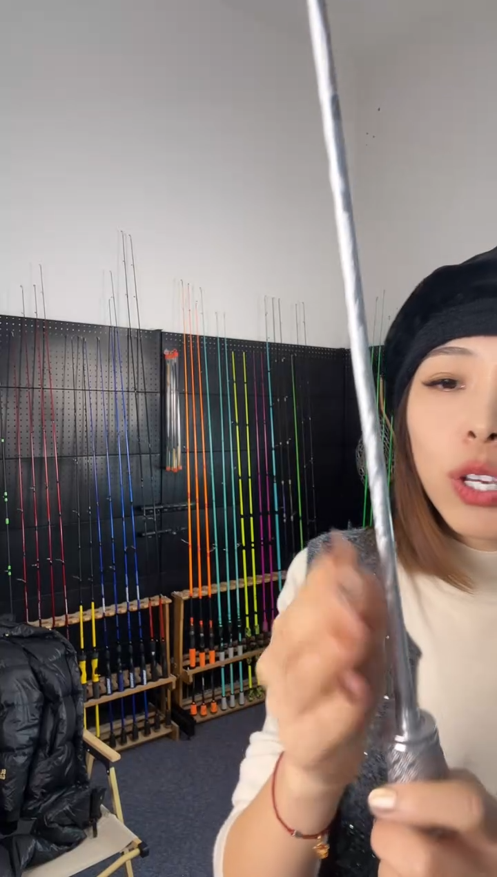 1.8m以下碳素11号1.68米直柄送竿架（不退不换）