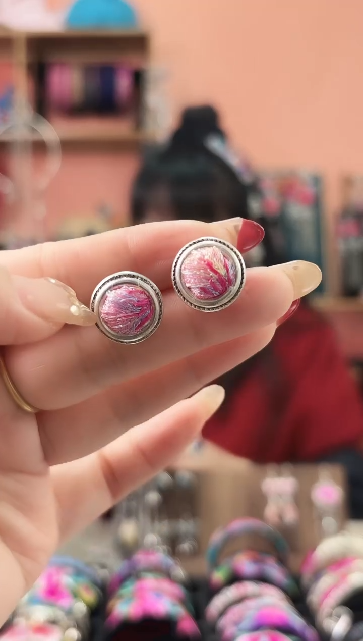 织绣艺枝独绣手工饰品22