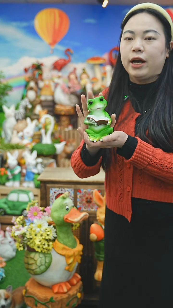 【闪购商品】红陶花园庭院摆件&00&