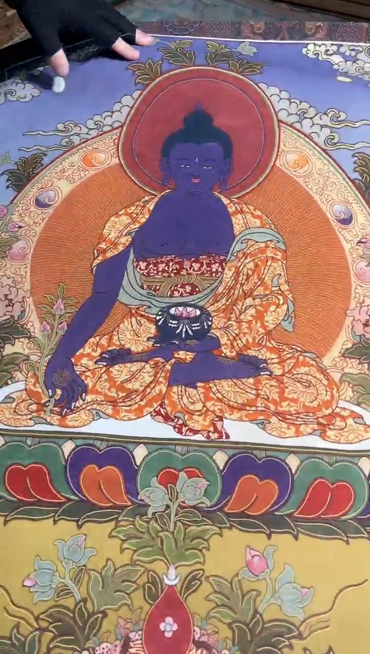 卷轴画天天的唐卡tk160