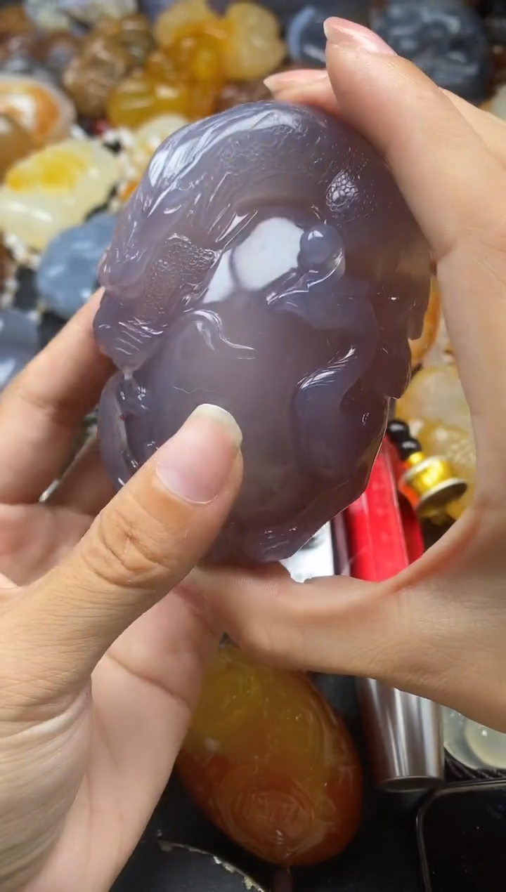 未镶嵌1玛瑙/玉髓晓**月ll