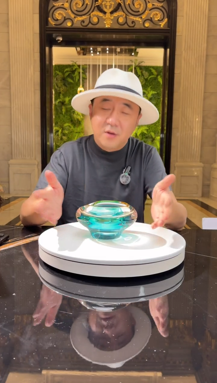 【闪购商品】茶宠AJ01028茶金配天青烟灰缸