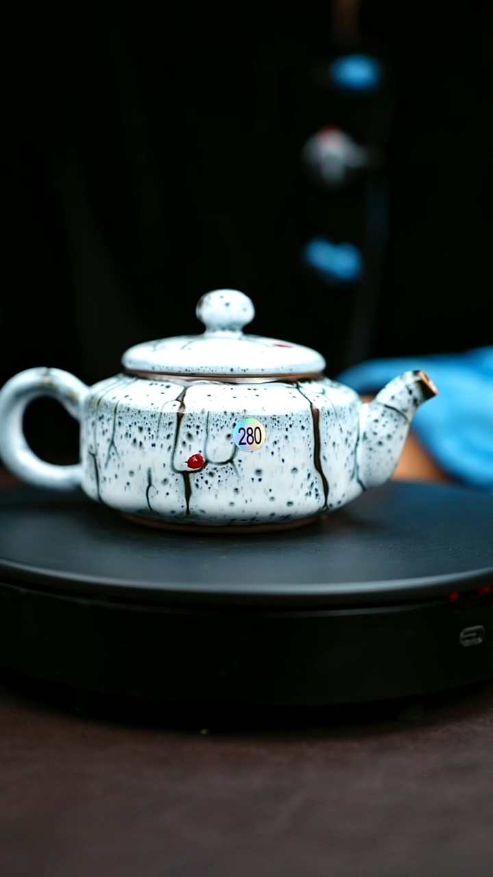 280#原矿钧瓷炉钧釉壶