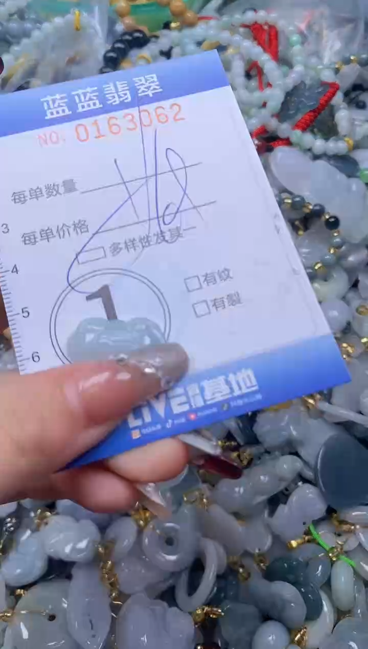 【闪购商品】翡翠颈饰未镶嵌闪购0163062多样性发其一