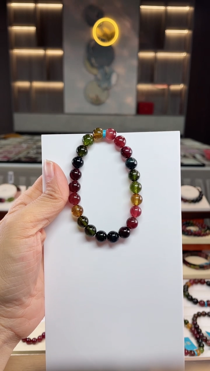 【闪购商品】碧玺单圈手串未镶嵌（多样性发一条）Q   