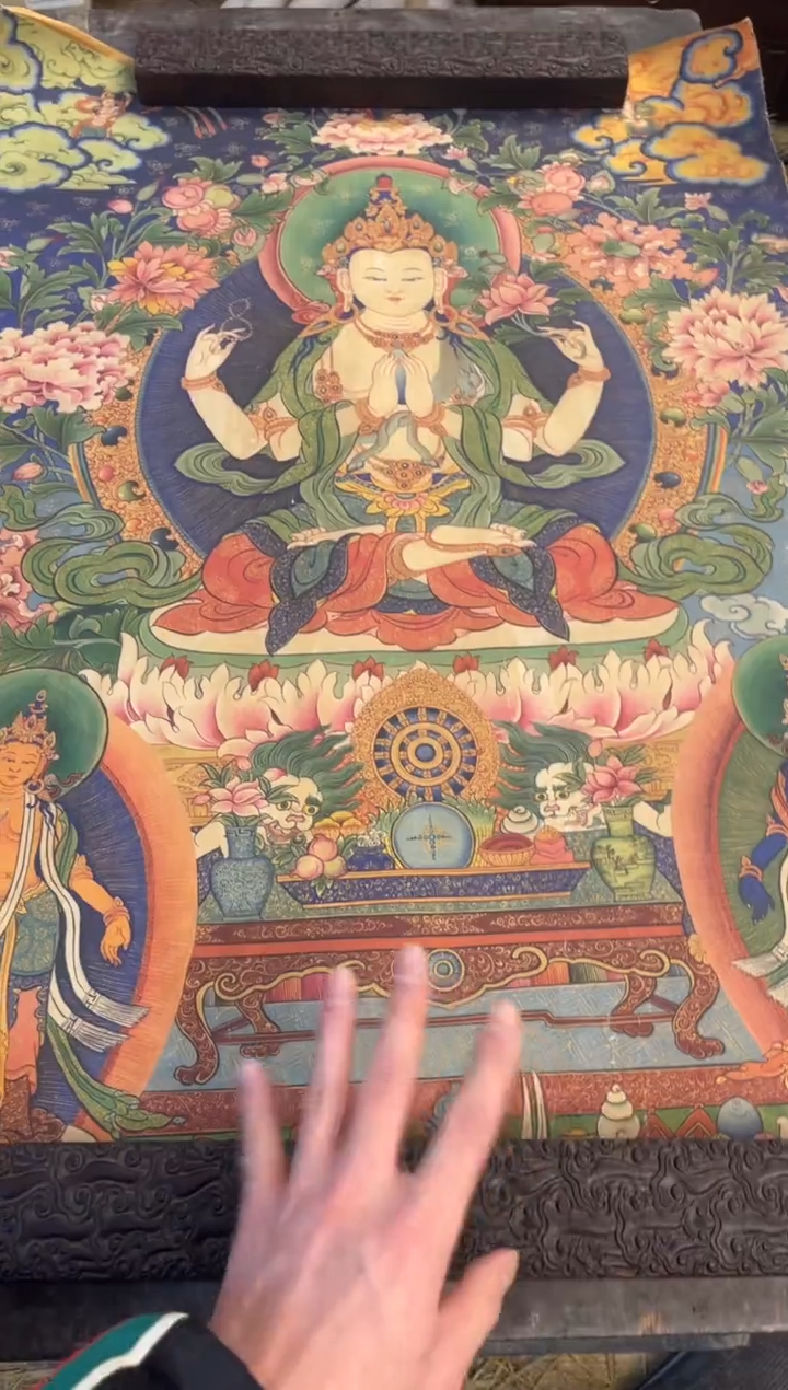 卷轴画大朱画院老六专属AA106