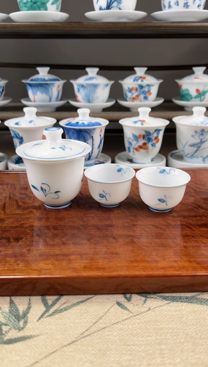 微瑕玉兰美人备+美人杯2个