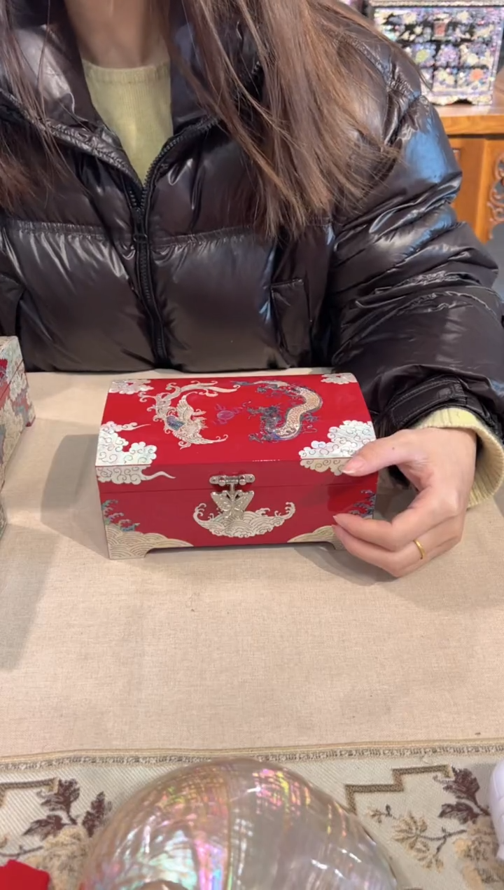【闪购商品】按扣满贝底·弘贝雅螺钿漆器文化馆