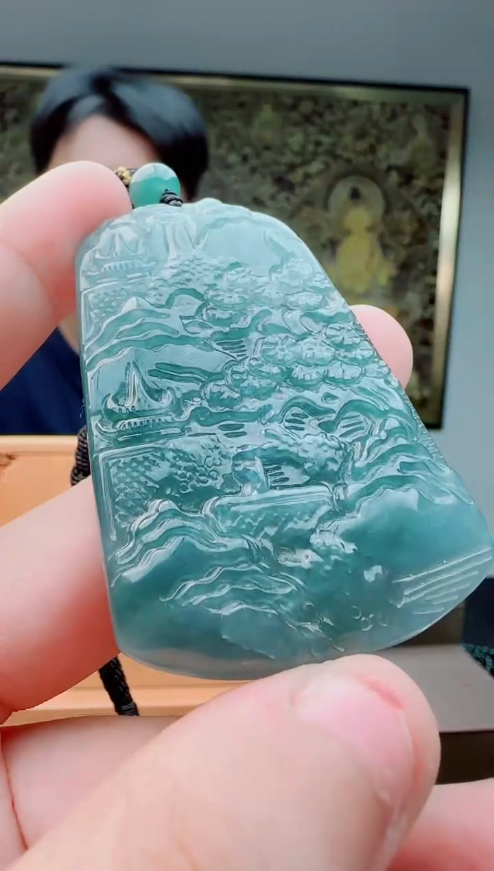 颈饰未镶嵌翡翠多样性发其一