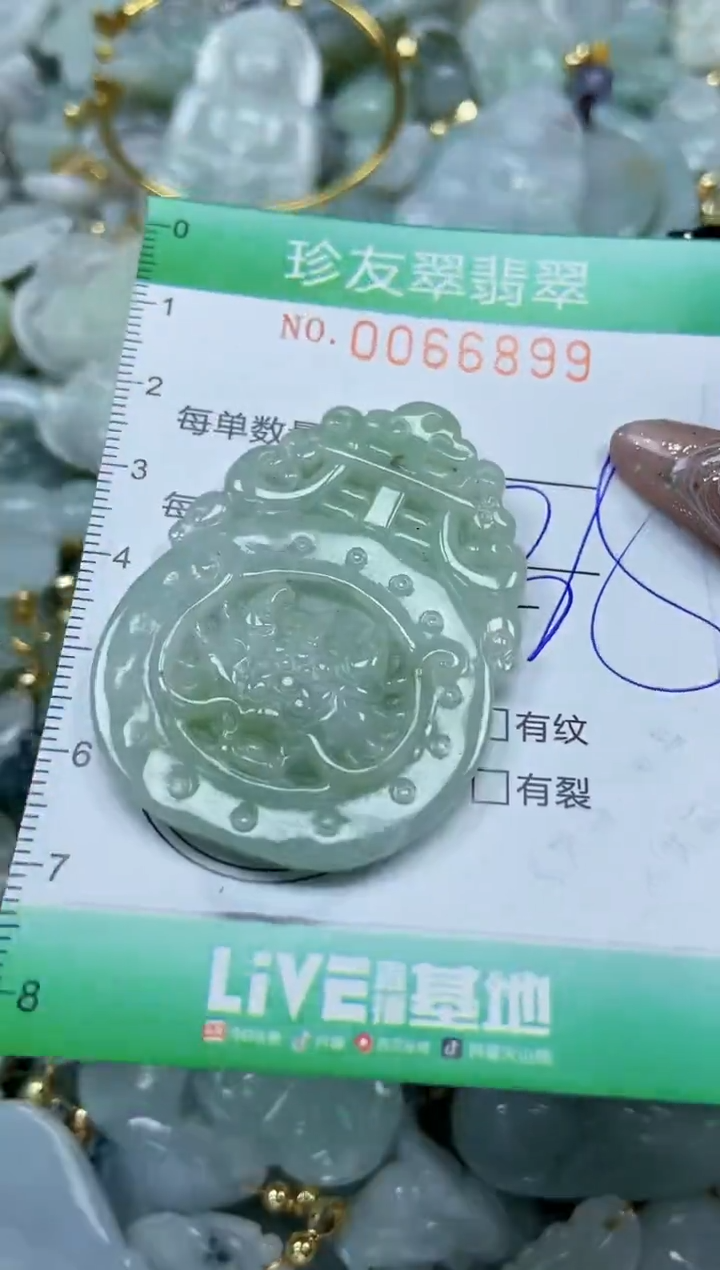 【闪购商品】翡翠颈饰未镶嵌闪购商品0066899