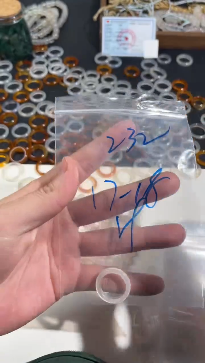 【闪购商品】玛瑙/玉髓戒指未镶嵌232