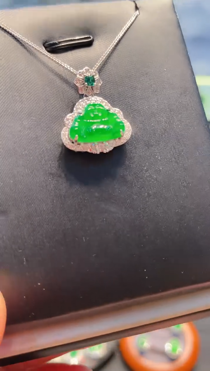 【闪购商品】翡翠吊坠(不含链)未镶嵌A3天然A货翡翠