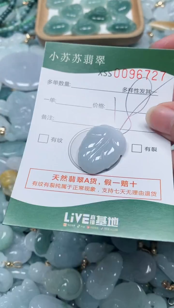 【闪购商品】翡翠颈饰未镶嵌闪购商品0096727