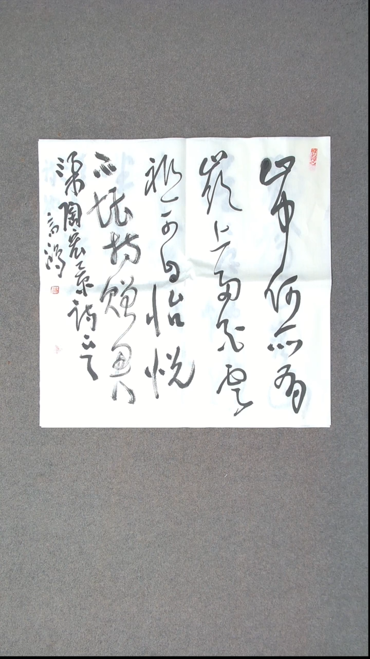 书法王高生 福建漳州 斗方四平尺