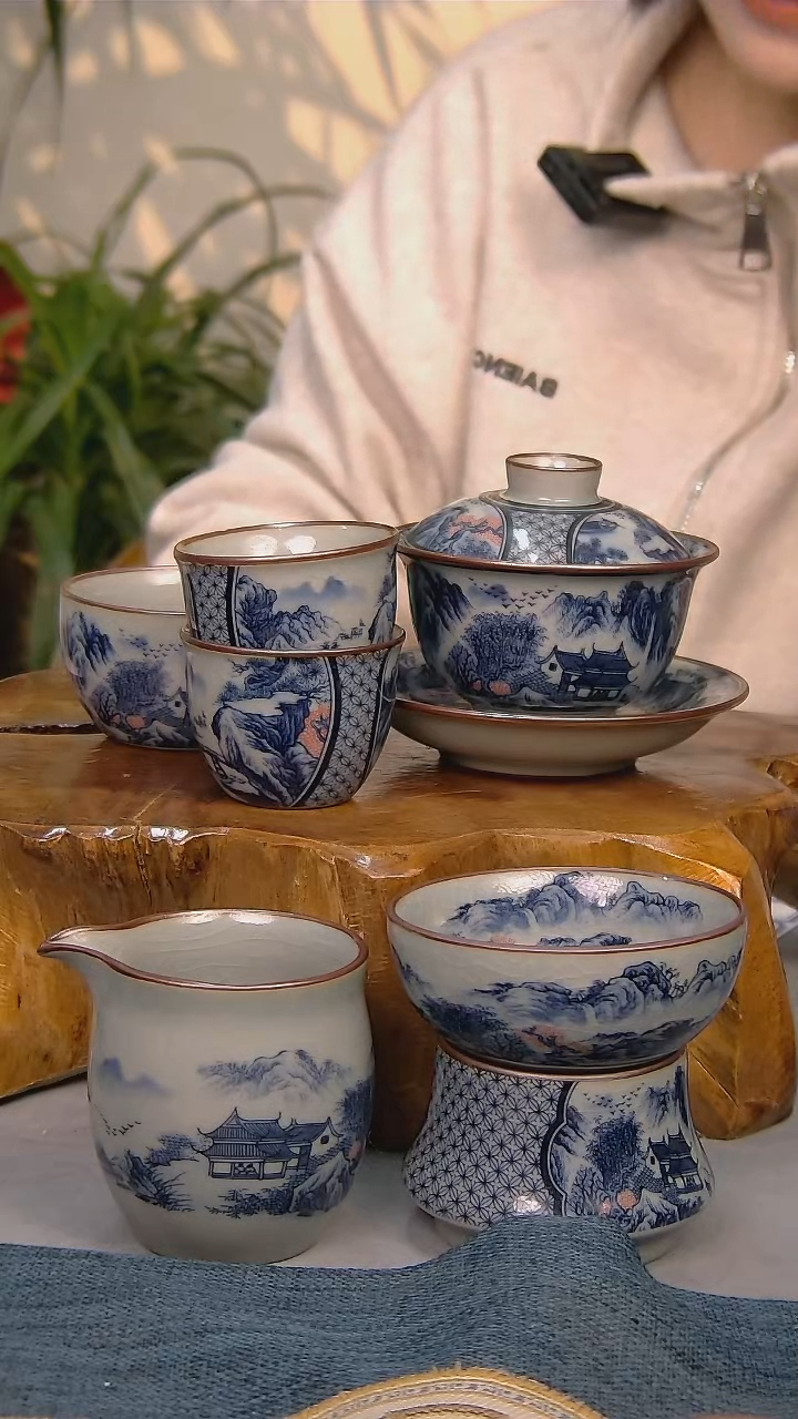 【闪购商品】简装家用款6件套 陶瓷家用茶具系列