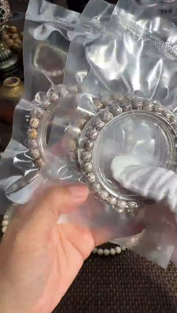 手串星月菩提河豚大留白（8*7）3029