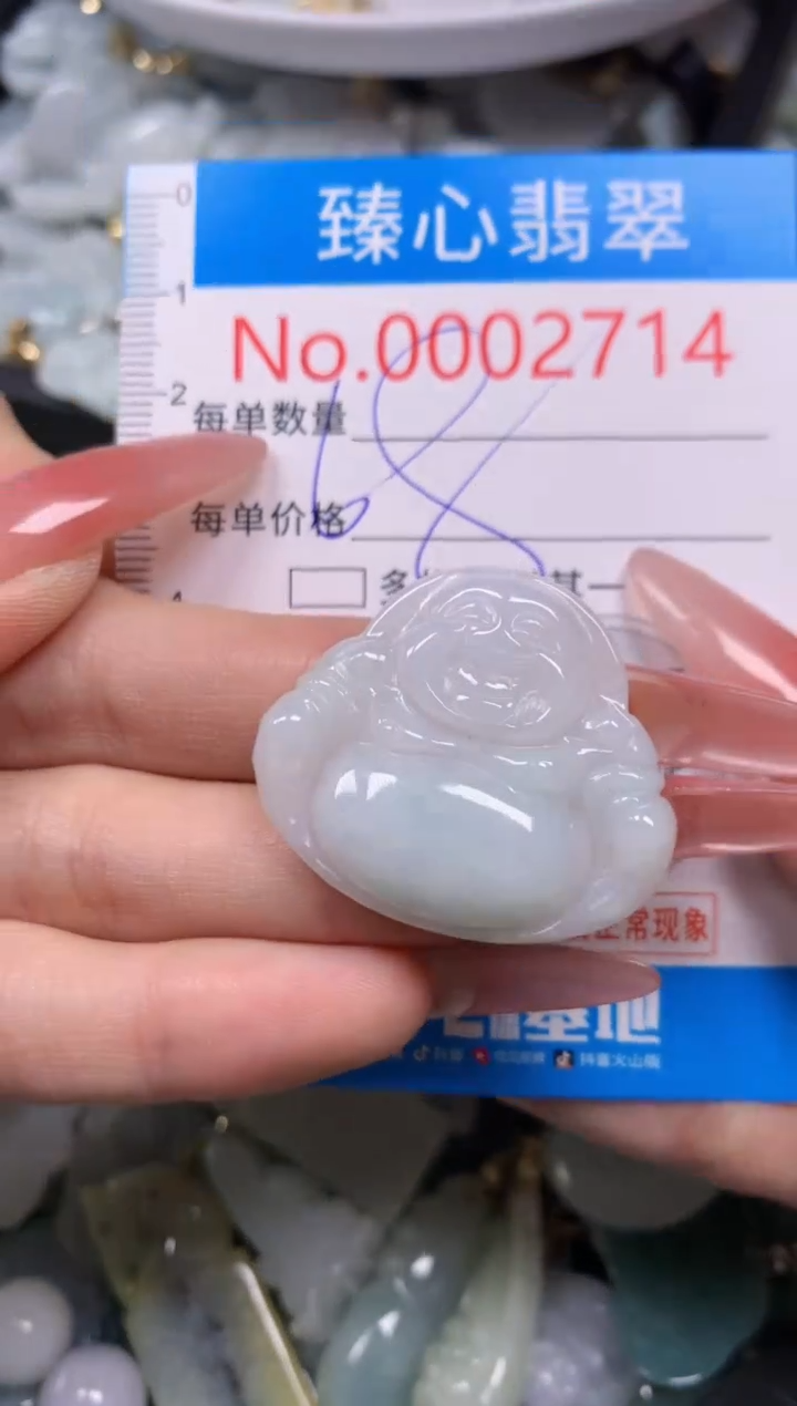 【闪购商品】翡翠颈饰未镶嵌含绳0002714