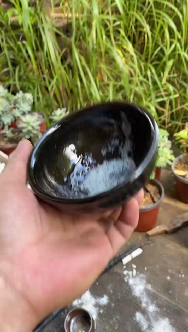 浪鬼柴烧肚**圆龙窑系列 杯 微瑕