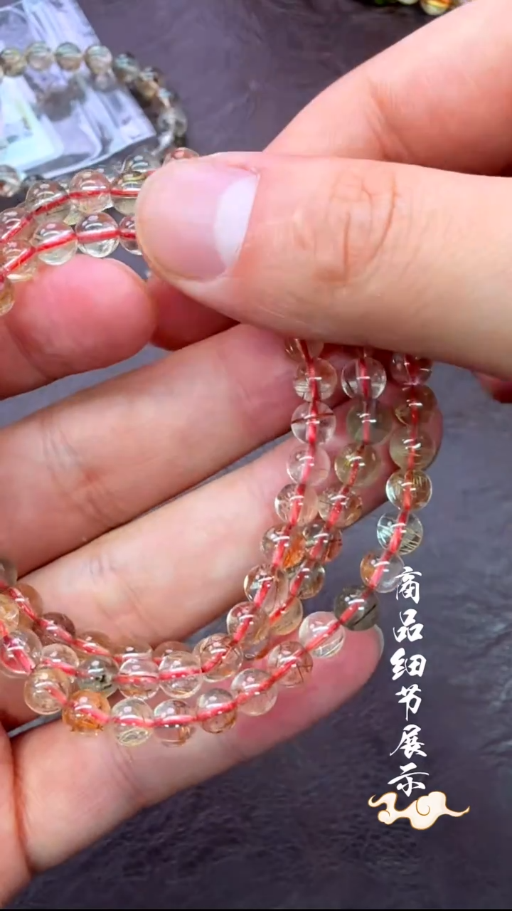 银S925镶嵌手链水晶12多样性发一